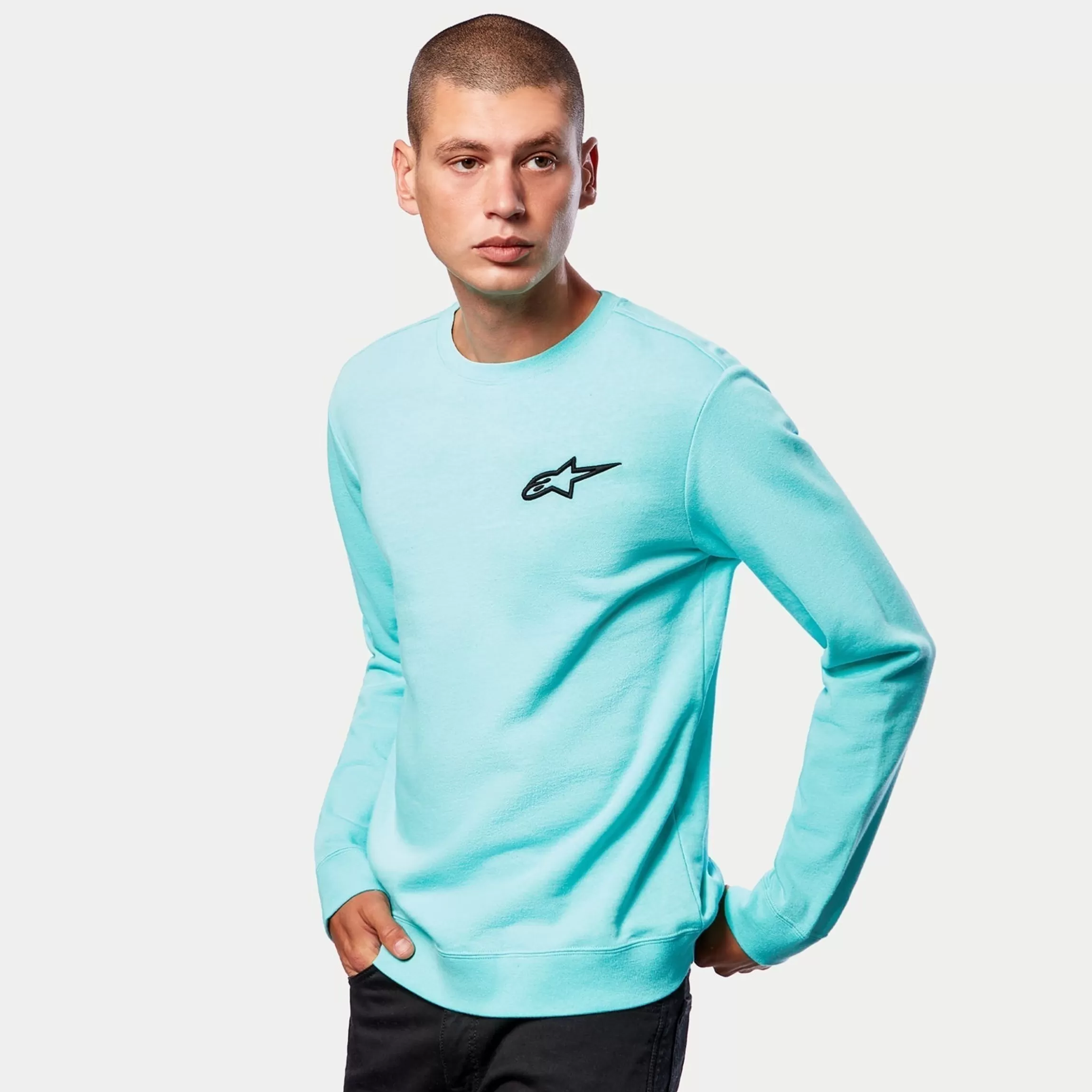 Alpinestars Ageless Chest Crew Fleece Hot